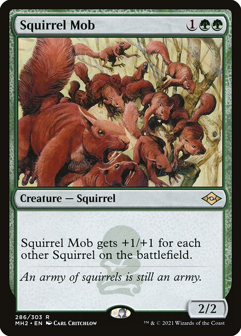 Squirrel Mob (MH2 286) [Modern Horizons 2]