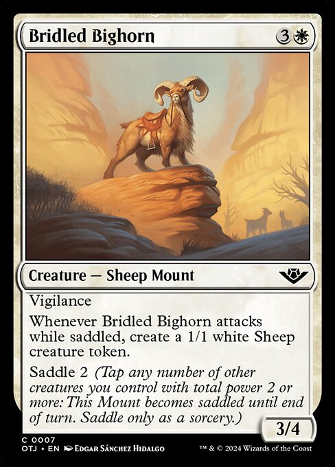 Bridled Bighorn (OTJ 7) [Outlaws of Thunder Junction]