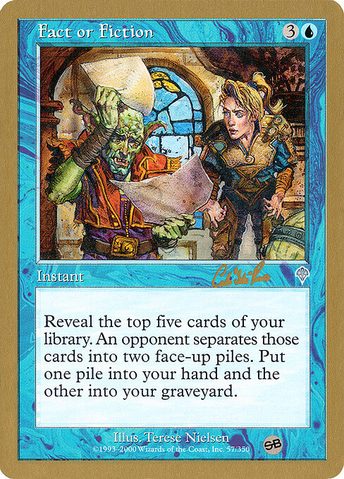 Fact or Fiction (WC02 cr57sb) [World Championship Decks 2002]