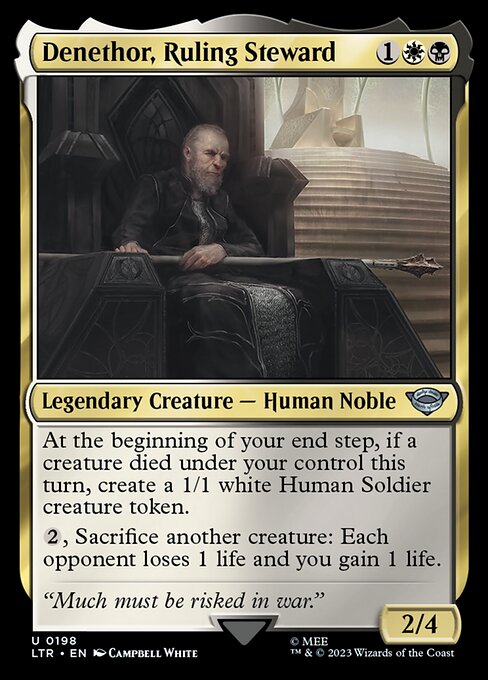 Denethor, Ruling Steward (LTR 198) [The Lord of the Rings: Tales of Middle-earth]