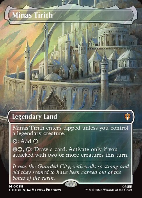 Minas Tirith (Borderless) (HOC 89) [The Hobbit Eternal]