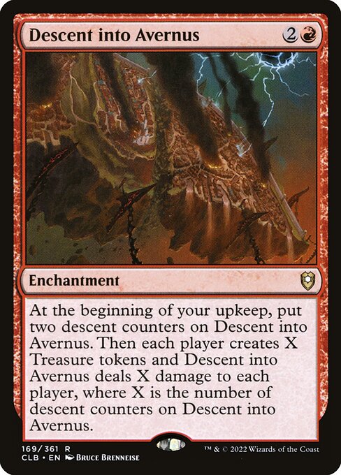 Descent into Avernus (CLB 169) [Commander Legends: Battle for Baldur's Gate]