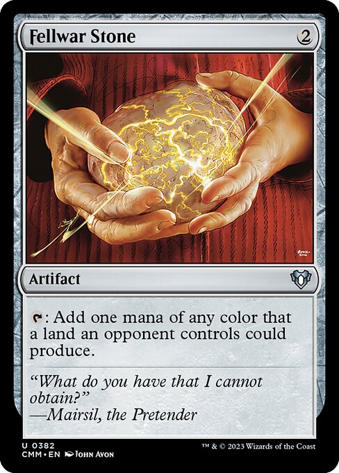 Fellwar Stone (CMM 382) [Commander Masters]