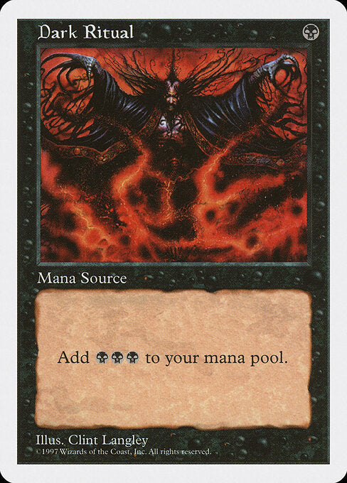 Dark Ritual (5ED 153) [Fifth Edition]