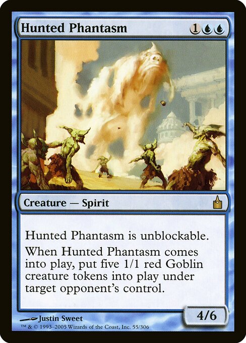 Hunted Phantasm (RAV 55) [Ravnica: City of Guilds]