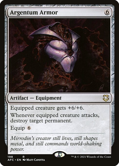 Argentum Armor (AFC 198) [Forgotten Realms Commander]