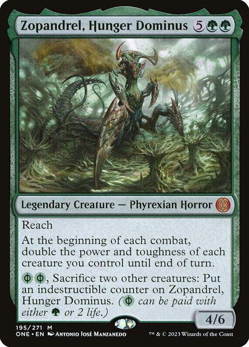 Zopandrel, Hunger Dominus (ONE 195) [Phyrexia: All Will Be One]