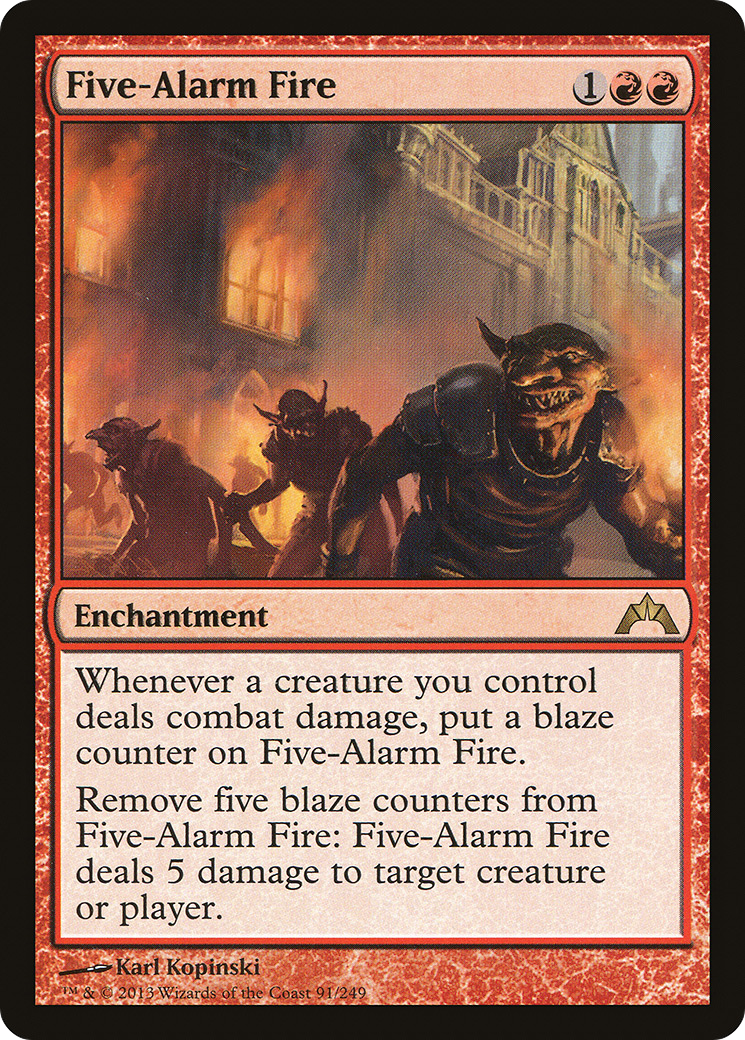 Five-Alarm Fire [Gatecrash]