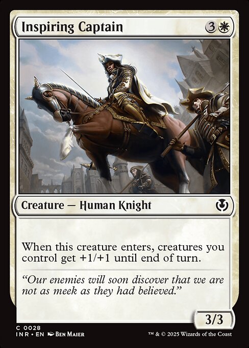 Inspiring Captain (INR 28) [Innistrad Remastered]