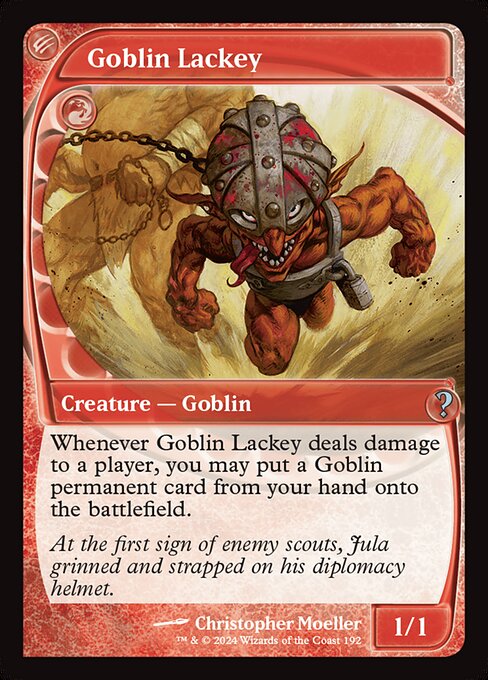 Goblin Lackey (MB2 192) [Mystery Booster 2]