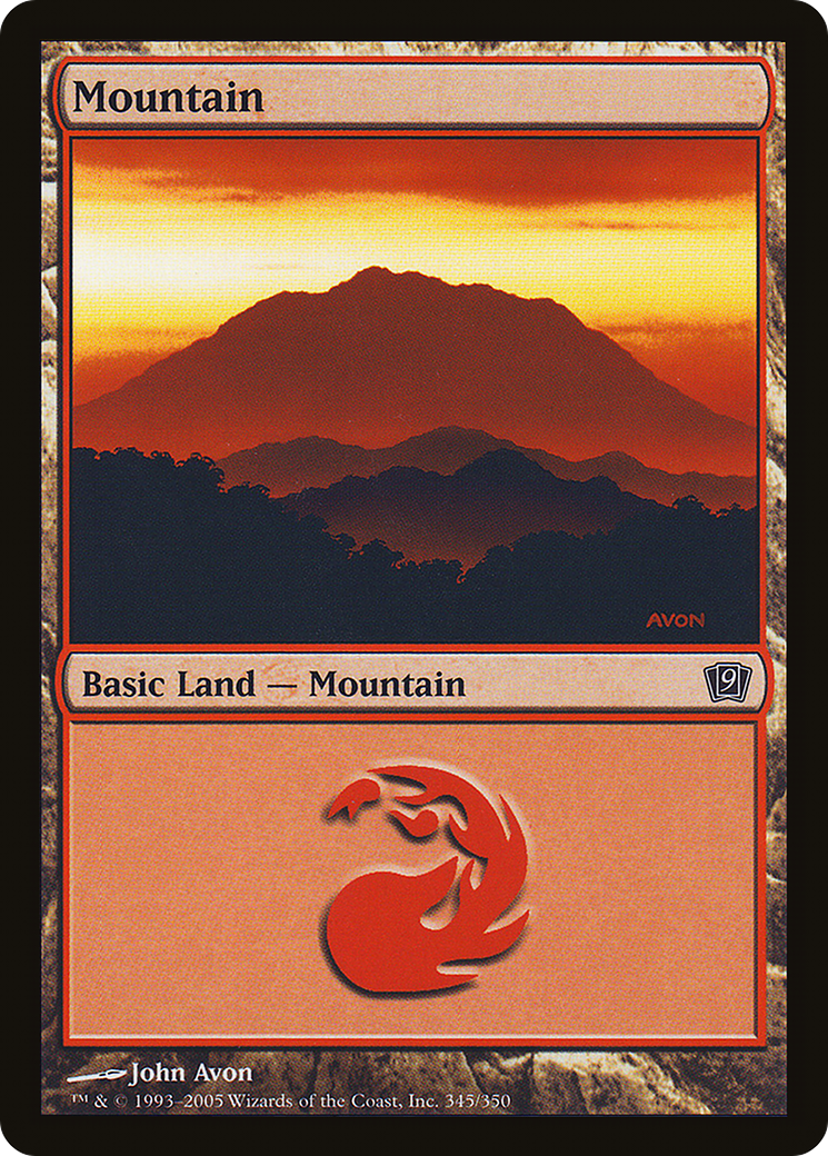 Mountain (345) [Ninth Edition]