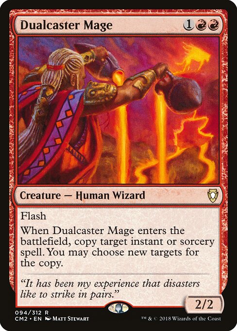 Dualcaster Mage (CM2 94) [Commander Anthology Volume II]