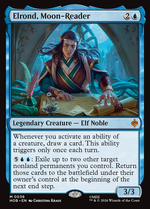 Elrond, Moon-Reader (HOB 36) [The Hobbit]