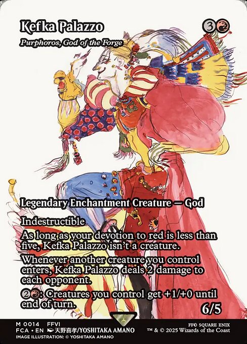 Purphoros, God of the Forge (FCA 14) [Final Fantasy: Through the Ages]