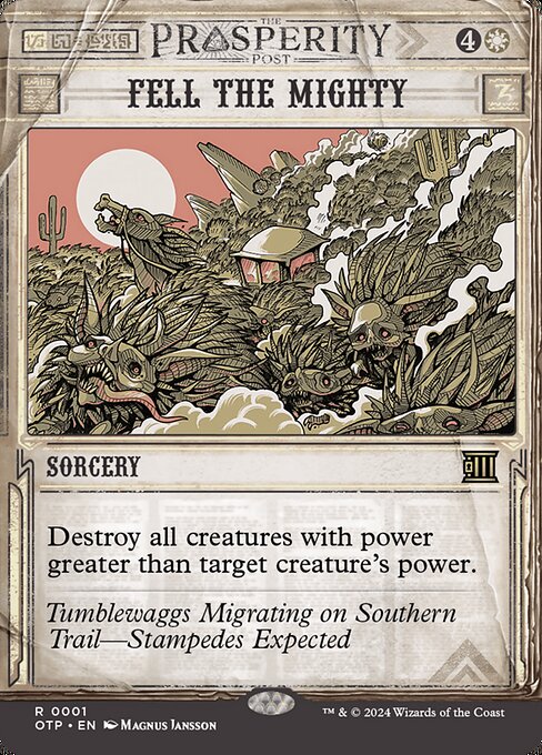 Fell the Mighty (OTP 1) [Breaking News]