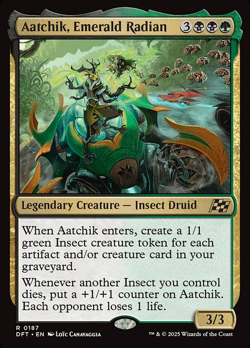 Aatchik, Emerald Radian (DFT 187) [Aetherdrift]
