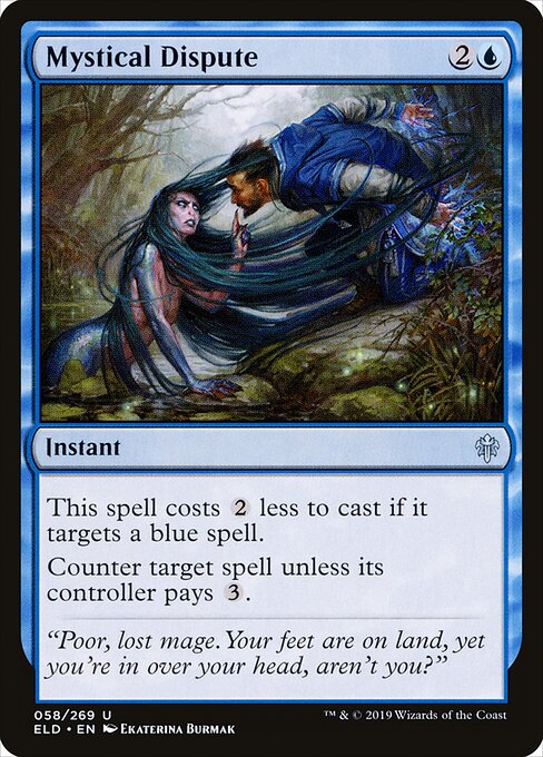 Mystical Dispute (ELD 58) [Throne of Eldraine]