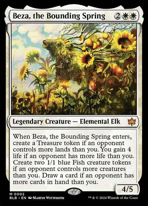 Beza, the Bounding Spring (BLB 2) [Bloomburrow]