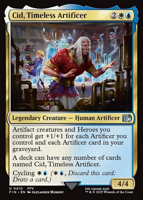 Cid, Timeless Artificer (FIN 410) [Final Fantasy]