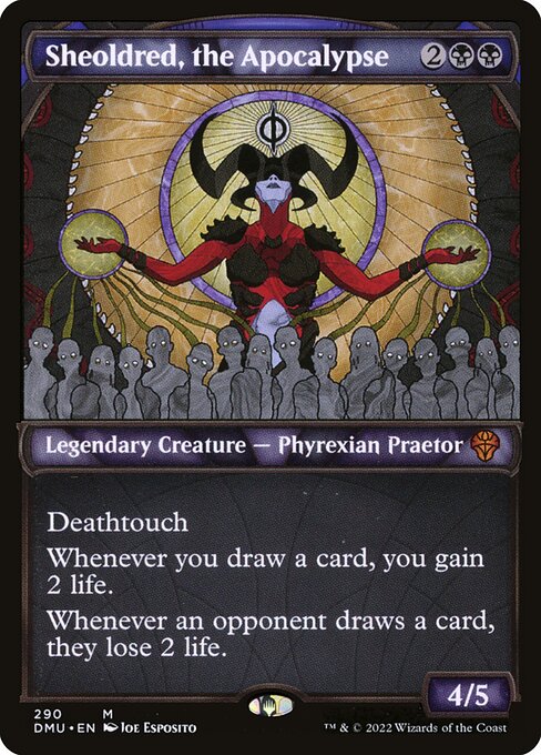 Sheoldred, the Apocalypse (Showcase) (DMU 290) [Dominaria United]