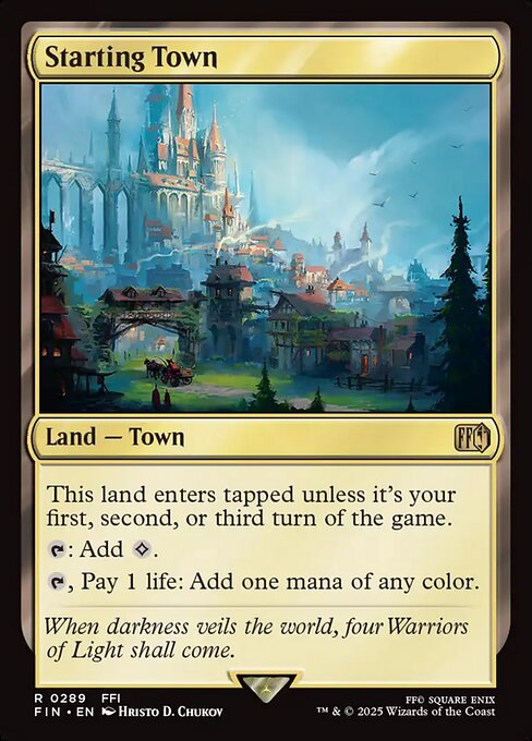 Starting Town (FIN 289) [Final Fantasy]