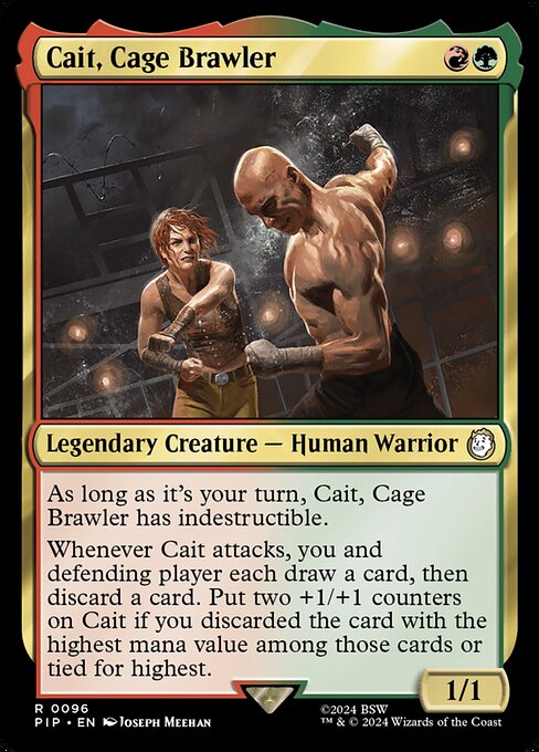 Cait, Cage Brawler (PIP 96) [Fallout]