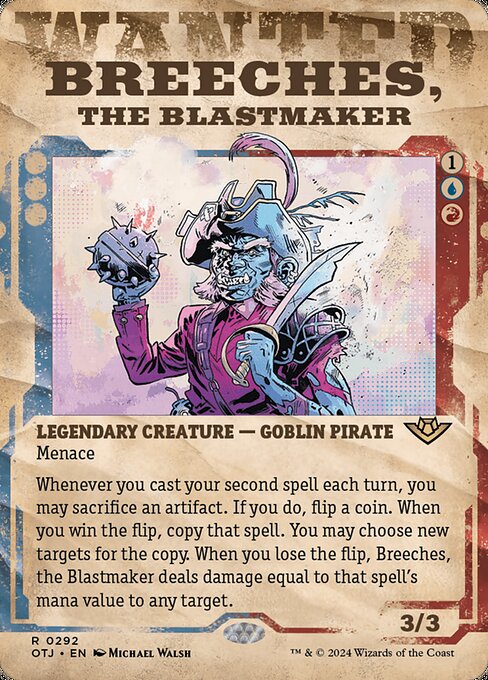 Breeches, the Blastmaker (OTJ 292) [Outlaws of Thunder Junction]