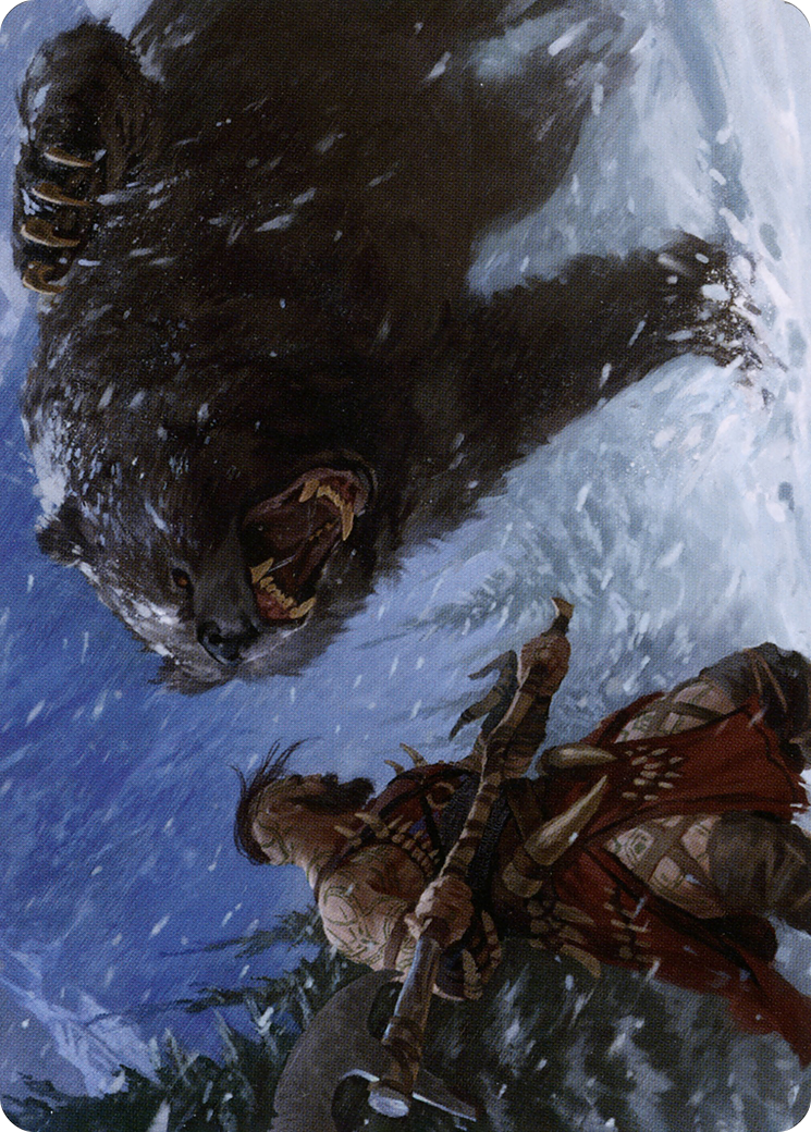 Blizzard Brawl Art Card [Kaldheim Art Series]