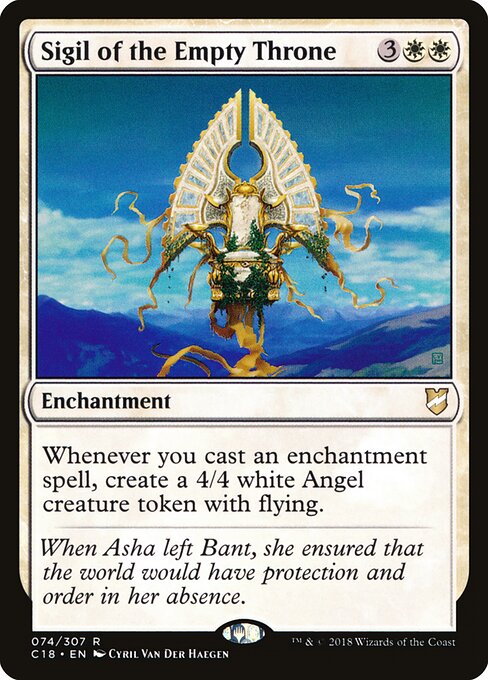 Sigil of the Empty Throne (C18 74) [Commander 2018]