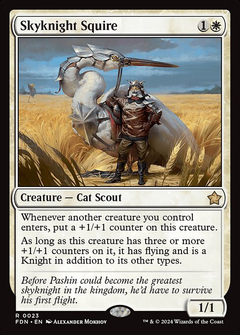 Skyknight Squire (FDN 23) [Foundations]