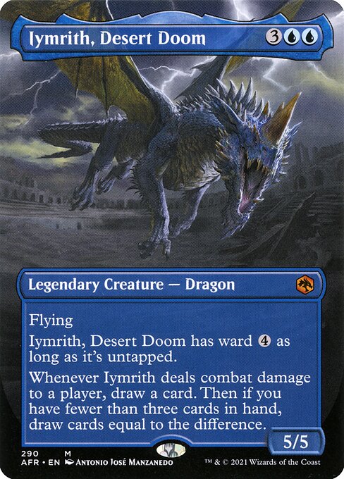 Iymrith, Desert Doom (Borderless) (AFR 290) [Adventures in the Forgotten Realms]