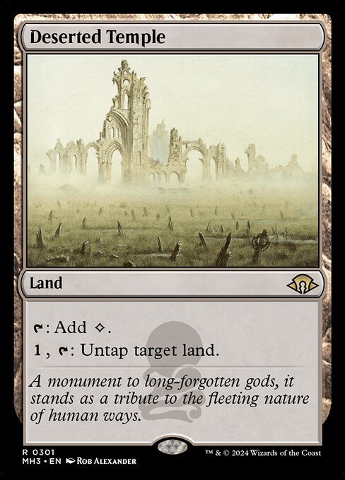 Deserted Temple (MH3 301) [Modern Horizons 3]