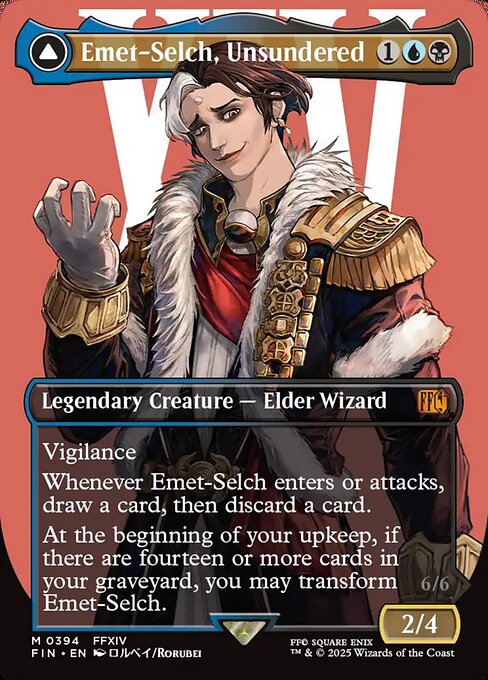 Emet-Selch, Unsundered // Hades, Sorcerer of Eld (FIN 394) [Final Fantasy]