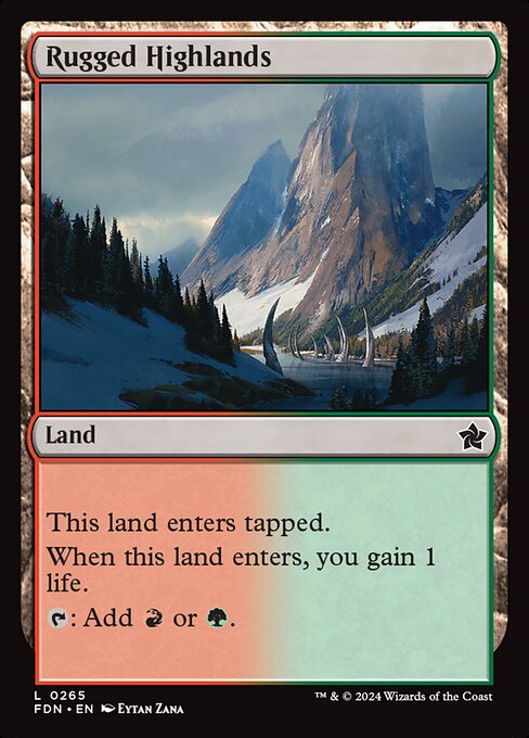 Rugged Highlands (FDN 265) [Foundations]
