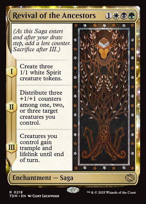 Revival of the Ancestors (TDM 218) [Tarkir: Dragonstorm]