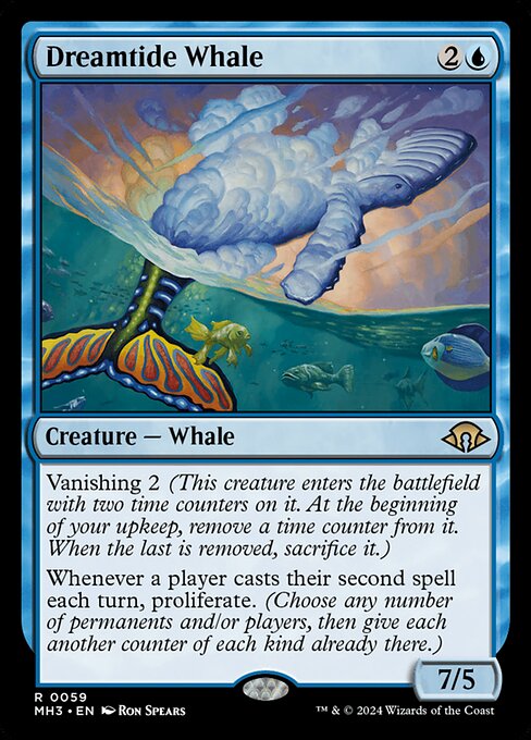 Dreamtide Whale (MH3 59) [Modern Horizons 3]