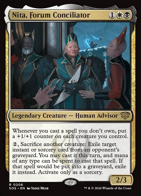 Nita, Forum Conciliator (SOS 206) [Secrets of Strixhaven]