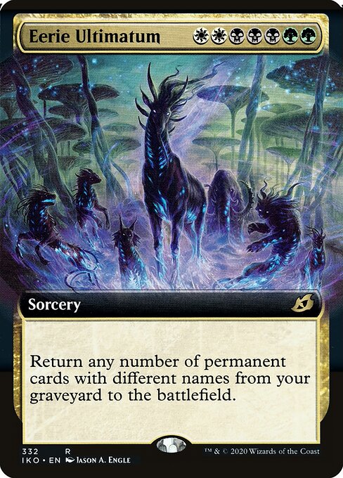 Eerie Ultimatum (IKO 332) [Ikoria: Lair of Behemoths]