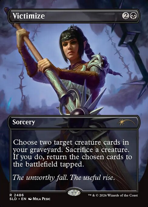Victimize (Borderless) (SLD 2486) [Secret Lair Drop]