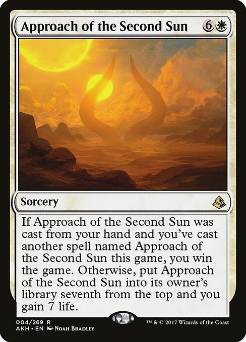 Approach of the Second Sun (AKH 4) [Amonkhet]