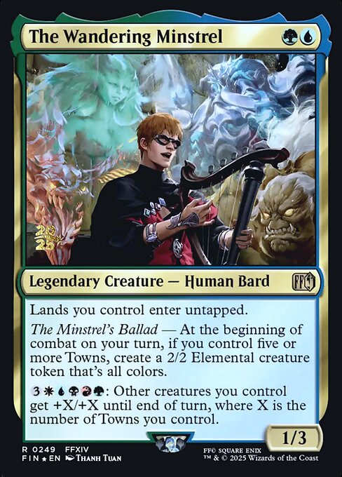 The Wandering Minstrel (PFIN 249s) [Final Fantasy Promos]