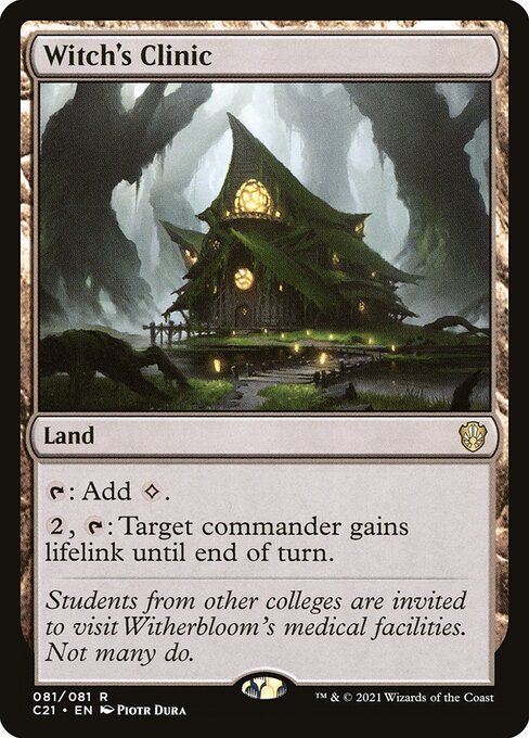 Witch's Clinic (C21 81) [Commander 2021]