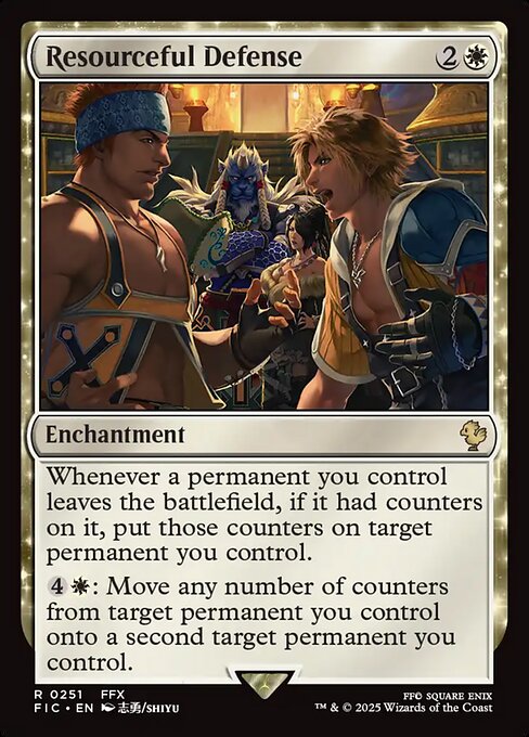 Resourceful Defense (FIC 251) [Final Fantasy Commander]