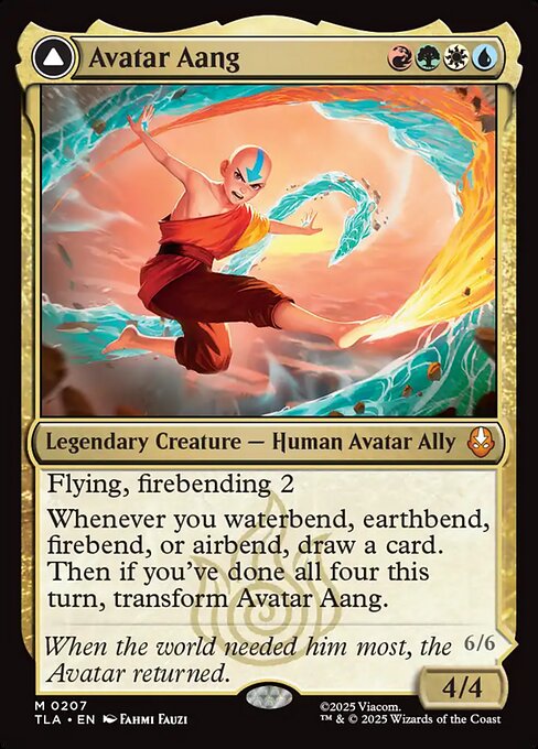 Avatar Aang // Aang, Master of Elements (TLA 207) [Avatar: The Last Airbender]