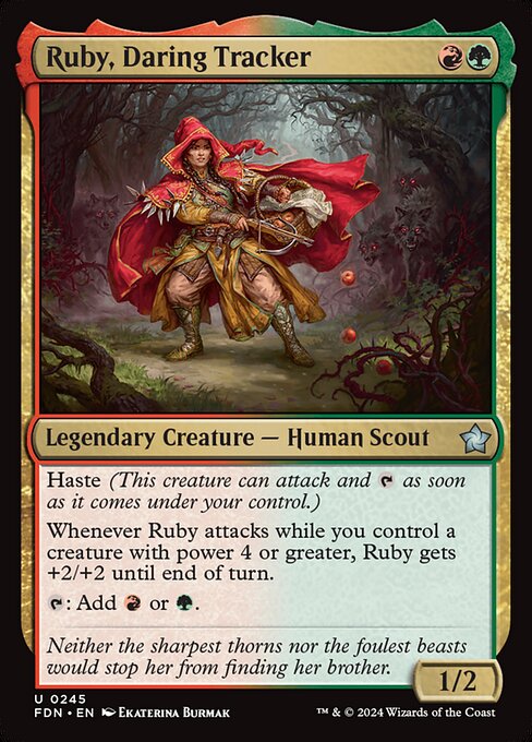 Ruby, Daring Tracker (FDN 245) [Foundations]