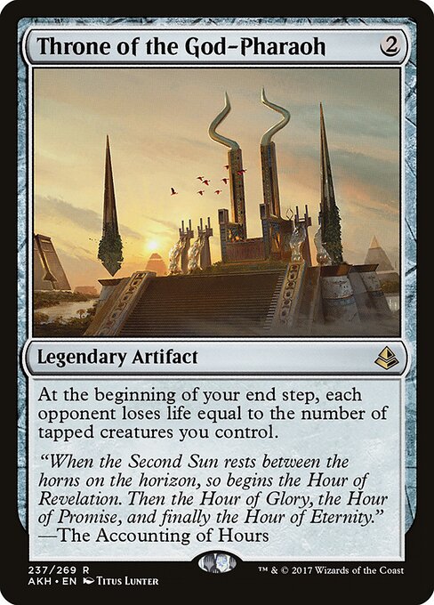 Throne of the God-Pharaoh (AKH 237) [Amonkhet]