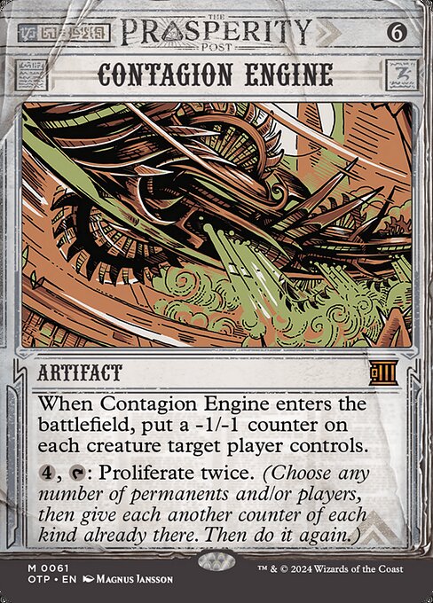 Contagion Engine (Borderless · Showcase) (OTP 61) [Breaking News]