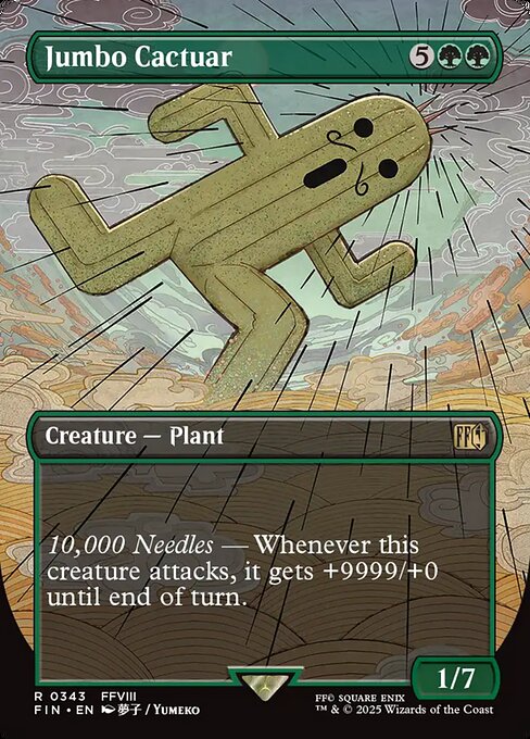 Jumbo Cactuar (FIN 343) [Final Fantasy]