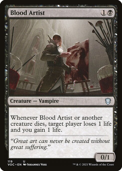Blood Artist (VOC 119) [Crimson Vow Commander]