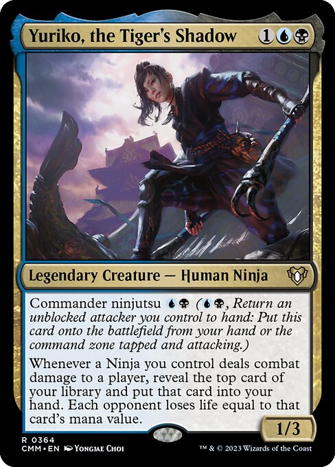 Yuriko, the Tiger's Shadow (CMM 364) [Commander Masters]